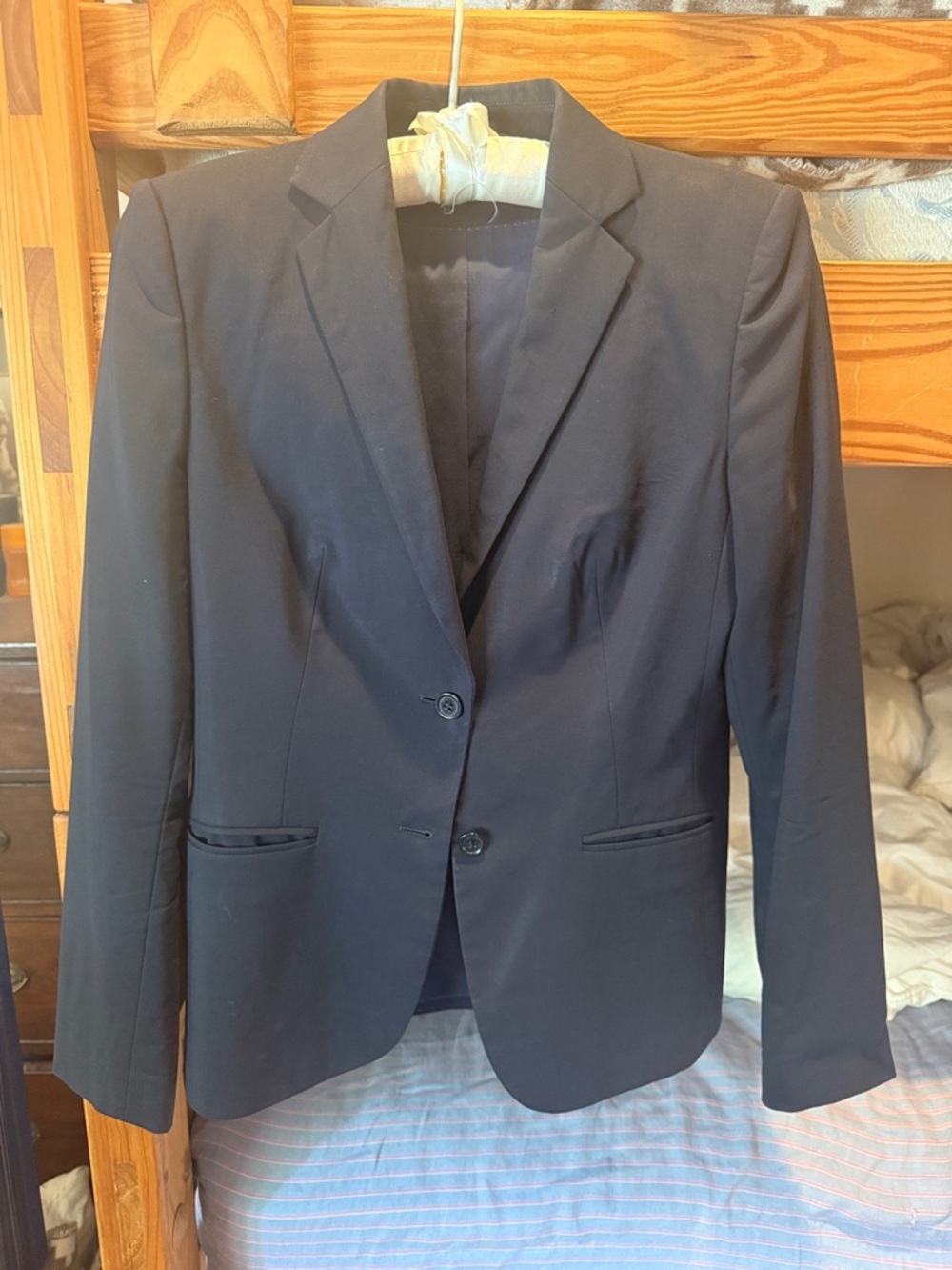 Hugo Boss Navy Single-Breasted Women's Blazer